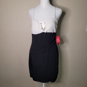 Sweet Storm Black and White Dress - Size Large - NWT